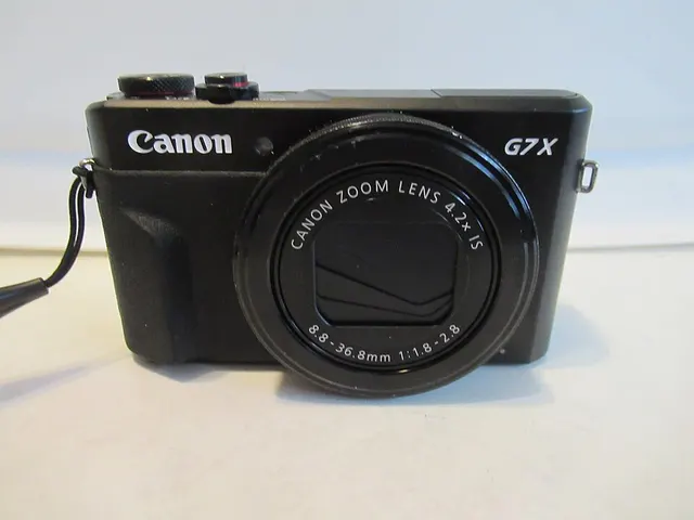 Canon PowerShot G7 X Mark II